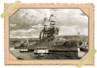 USS Arizona model