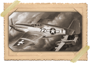 P-51c Mustang model
