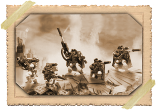Warhammer 40000 Space Marine Scouts with Sniper Rifles