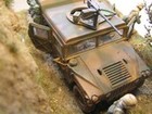 HMMWV (Humvee) Desert Patrol diorama