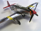 model letadla P-51c Mustang Red tails, Macon Belle